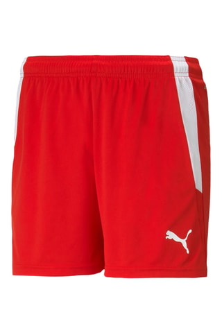 Short regular fit de fútbol - Rojo