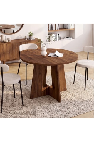 Table à manger extensible Héloïse - 110/150 x 110 x 75 cm