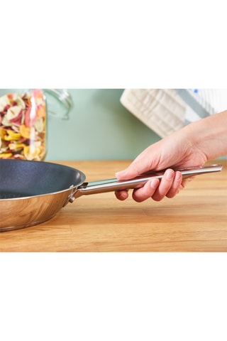 Poêle en acier inoxydable sans PFOA Cook Eat - 28 cm