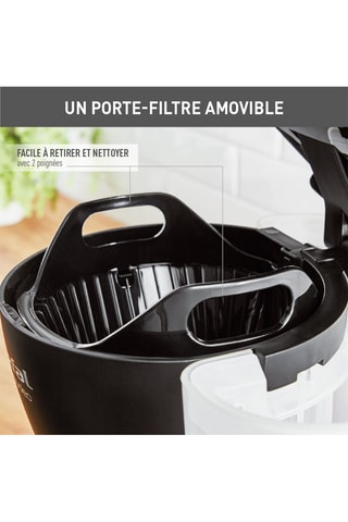 Cafetière FCM Includeo - 1,25 l - 1000 W - Noir