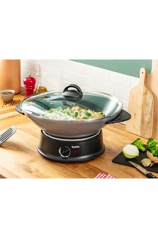 Multi wok électrique avec couvercle - 6 l