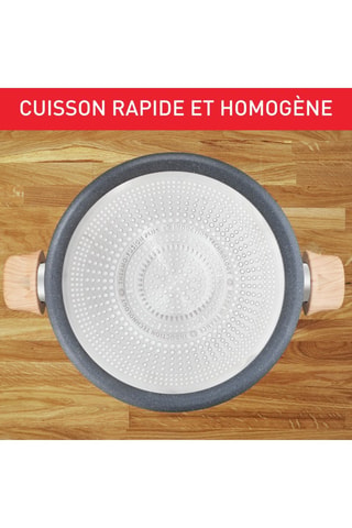 Faitout 2-en-1 et panier vapeur Natural Force - 3 à 5 l - 24 cm