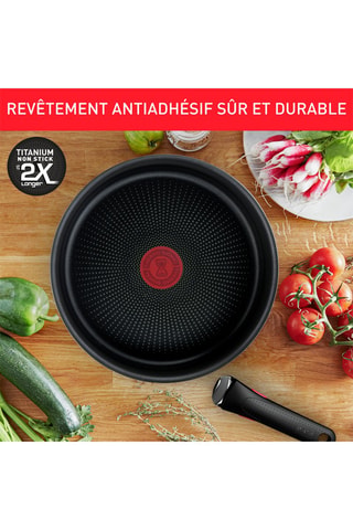 Batterie de cuisine en acier inoxydable Ingenio Emotion - 10 pièces