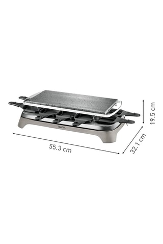 Appareil à raclette et pierrade Ambiance - 10 personnes