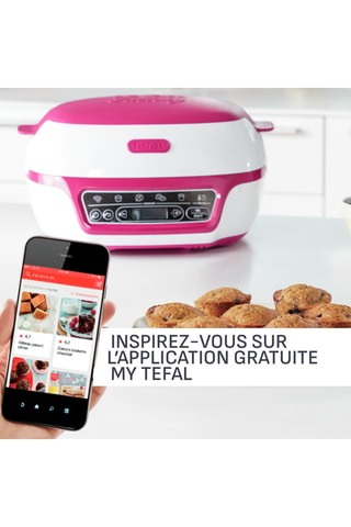 Machine à gâteaux Cake Factory Délices - 1100 W - 6 personnes - Blanc
