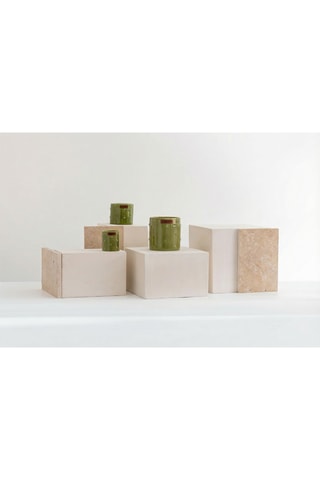 Bougie parfumée 4 mèches 150 h - Herbe Fraîche