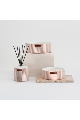 Bougie parfumée 5 mèches 100/120 h - Kamoun
