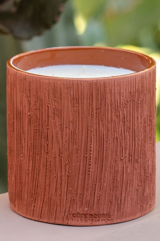 Bougie parfumée 3 mèches 80 h - Ambre