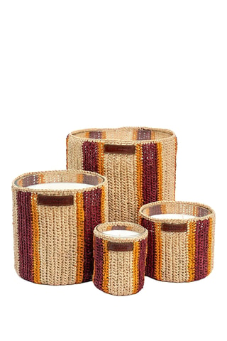 Bougie parfumée 3 mèches 80h - Dattes