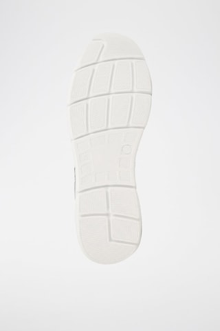 Zapatillas de piel - Blanco y gris - Boss