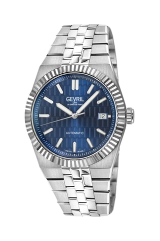Reloj automático de acero - Plateado
