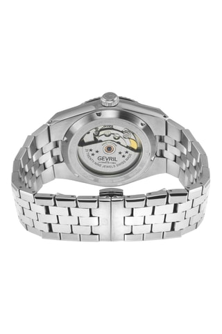 Reloj automático de acero - Plateado