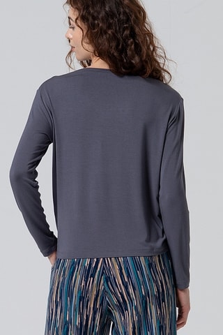 T-shirt ampia - Grigio scuro