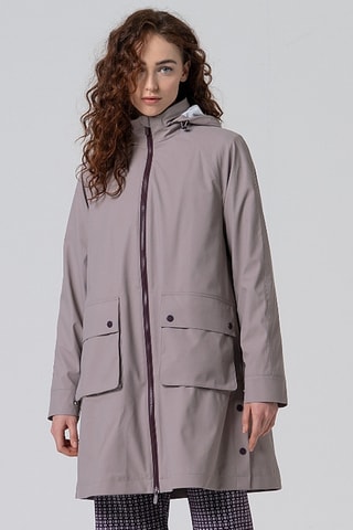 Impermeabile con cappuccio - Taupe
