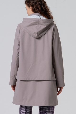Impermeabile con cappuccio - Taupe