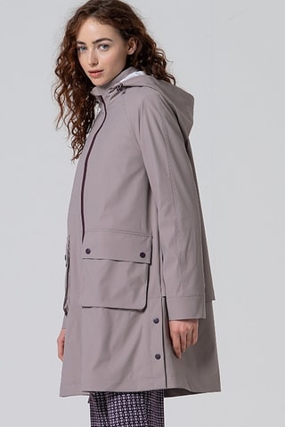 Impermeabile con cappuccio - Taupe