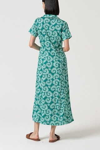 Robe chemise - Turquoise