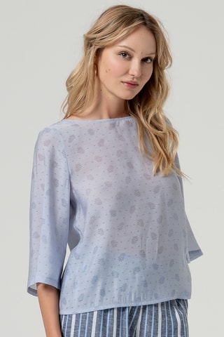 Blouse - Bleu clair