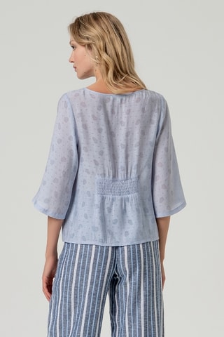 Blouse - Bleu clair