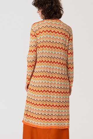 Gilet long - Orange