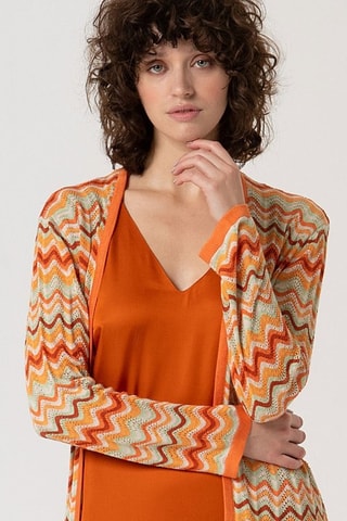 Gilet long - Orange