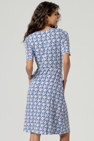 Robe patineuse - Bleu