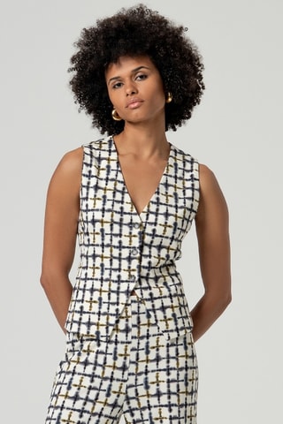 Gilet da completo - Ecrù