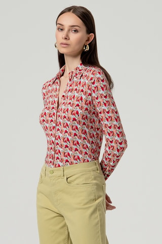 Pantalon droit - Kaki