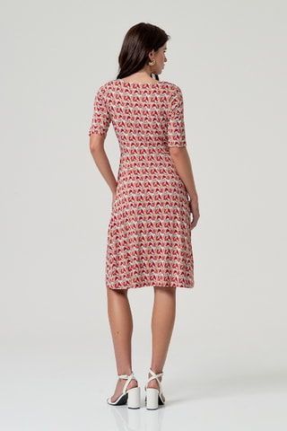 Robe patineuse - Multicolore