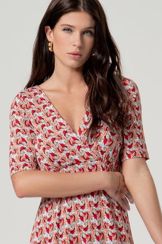 Robe patineuse - Multicolore