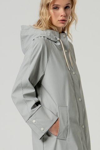 Parka con cappuccio - Grigio chiaro