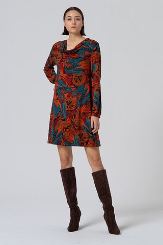 Robe droite - Orange foncé