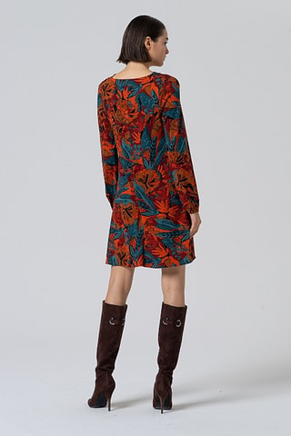 Robe droite - Orange foncé