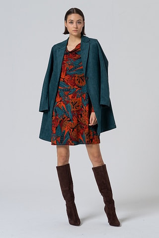 Robe droite - Orange foncé
