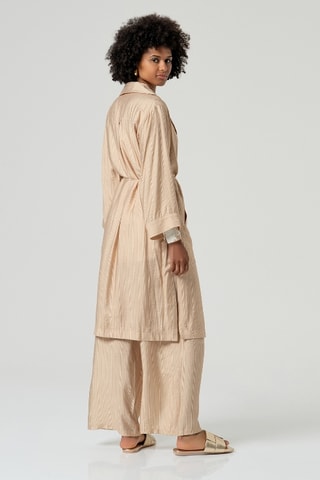 Giacca lunga - Beige