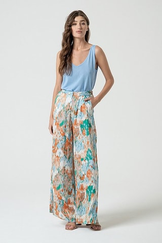Pantaloni taglio ampio - Blu