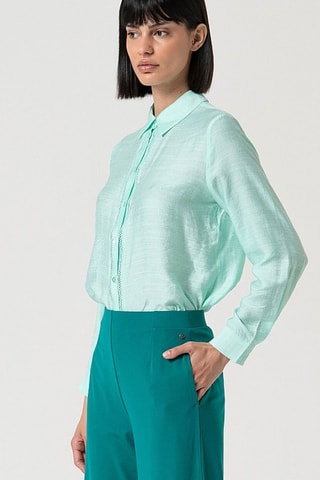 Pantalon droit - Vert