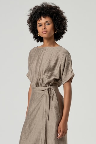 Abito a portafoglio - Beige