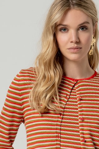 Cardigan - Rosso