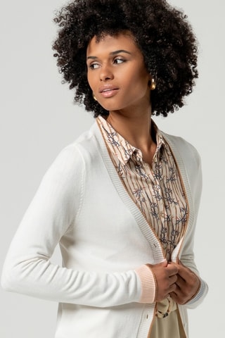 Cardigan - Bianco