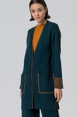 Cardigan - Verde scuro