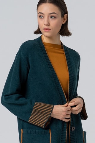 Cardigan - Verde scuro