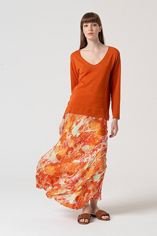 Pull - Orange foncé