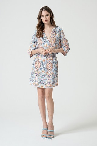 Robe droite - Multicolore