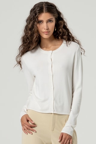 Cardigan - Bianco