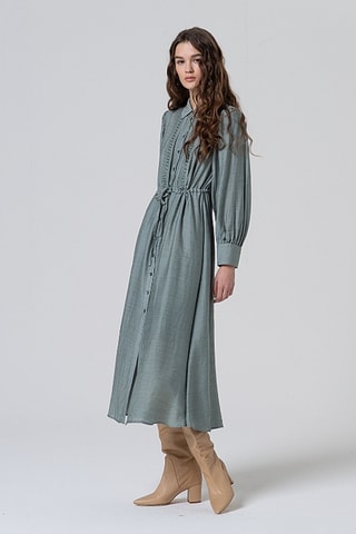 Abito a camicia - Blu