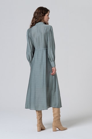 Abito a camicia - Blu