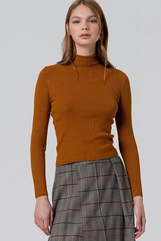 Pull - Jaune foncé