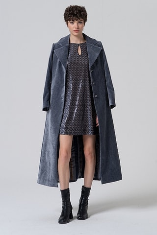 Abito taglio dritto - Navy