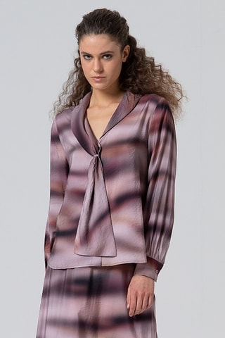 Camicia tie and dye - Grigio